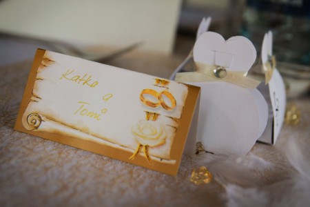 Darčeková krabička pre hostí